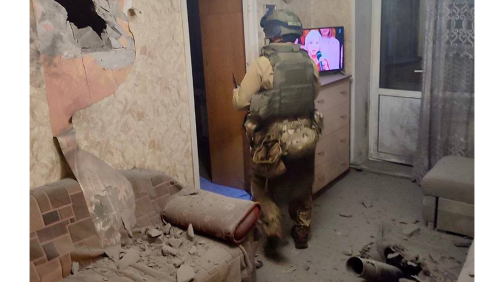 Брянские росгвардейцы оказали первую помощь раненым в Белой Березке