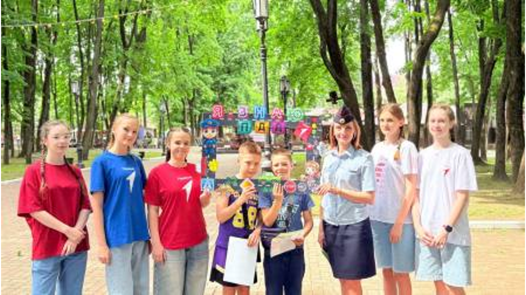 В Брянске прошла акция «Лето без ДТП»
