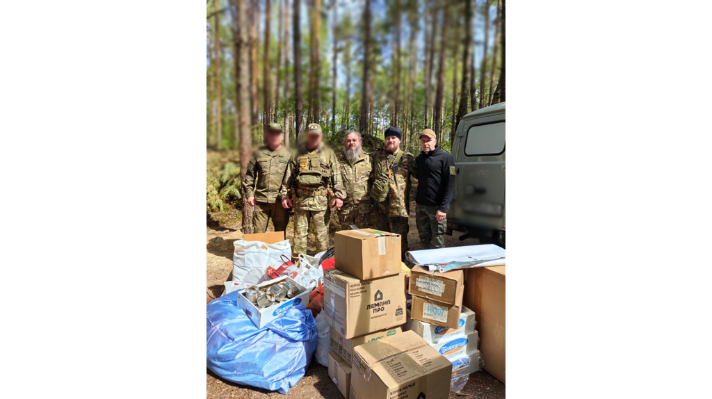 Брянские священники доставили очередной гуманитарный груз группировке «Север»