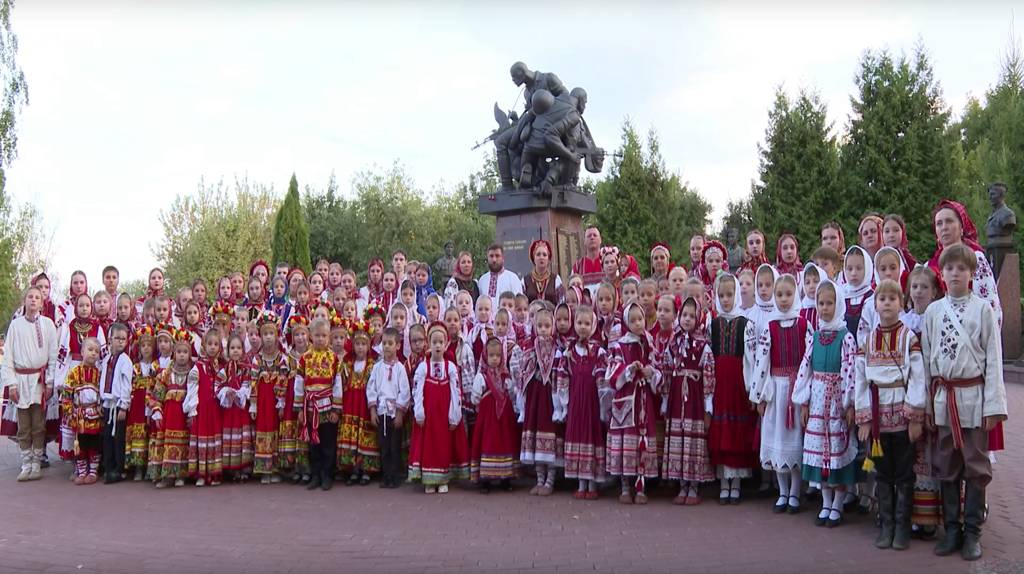 Брянский Дворец Гагарина присоединился к флешмобу в поддержку жителей приграничья и бойцов СВО