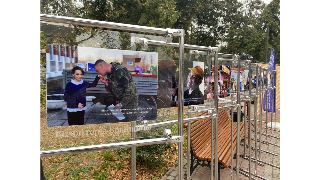 В Брянске в Круглом сквере работает фестиваль добра