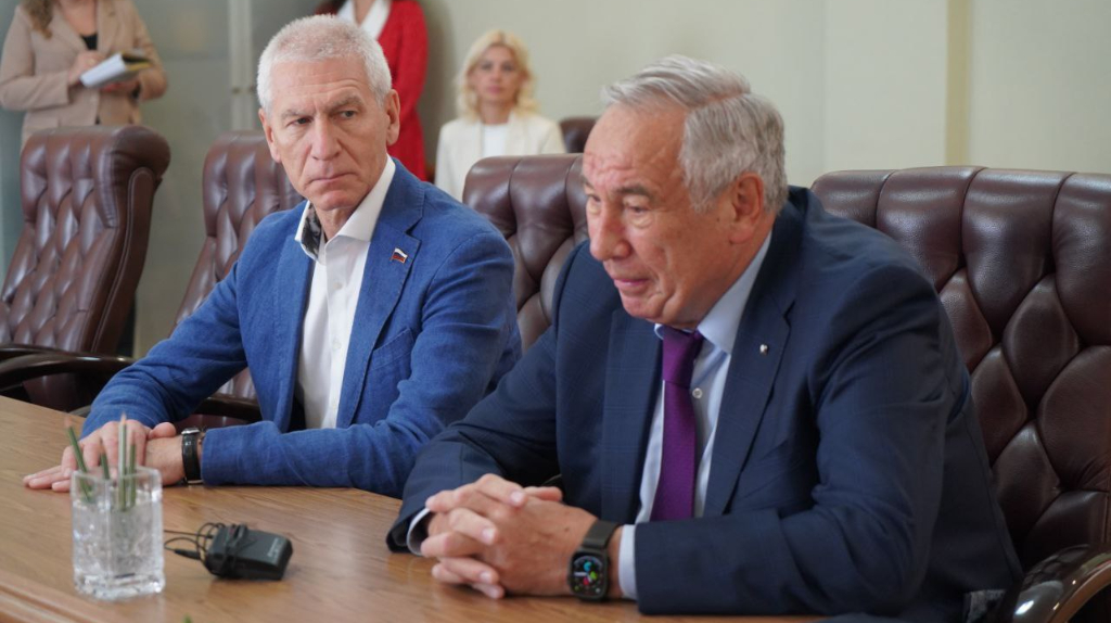 Развитие брянского тенниса оценил Шамиль Тарпищев