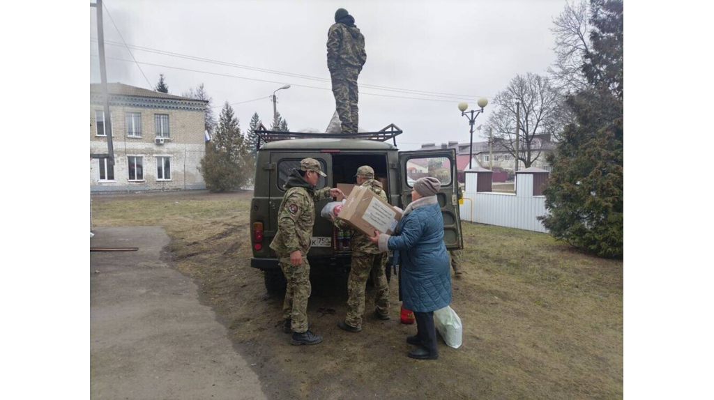 Брянские добровольцы отправили гумпомощь освободителям Курщины