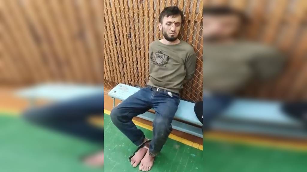Появились кадры допроса задержанных в Брянской области участников теракта