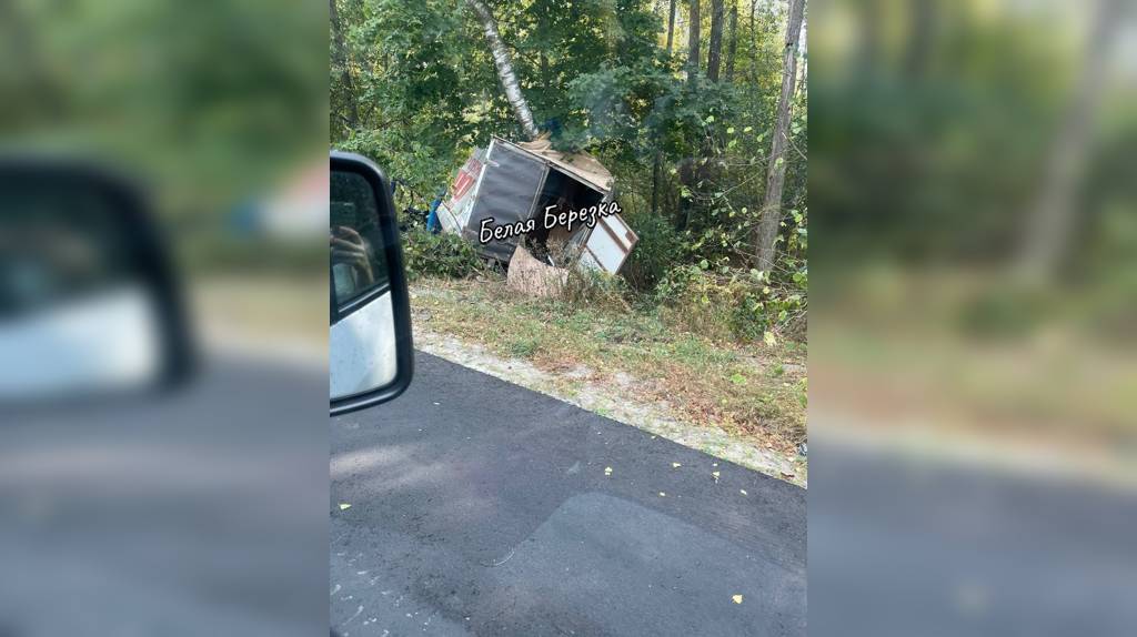 В брянском приграничье произошло ДТП с грузовиком