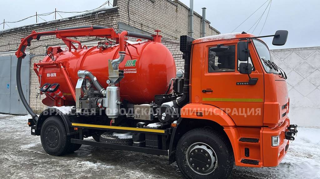 Автопарк Брянского водоканала пополнился новой техникой