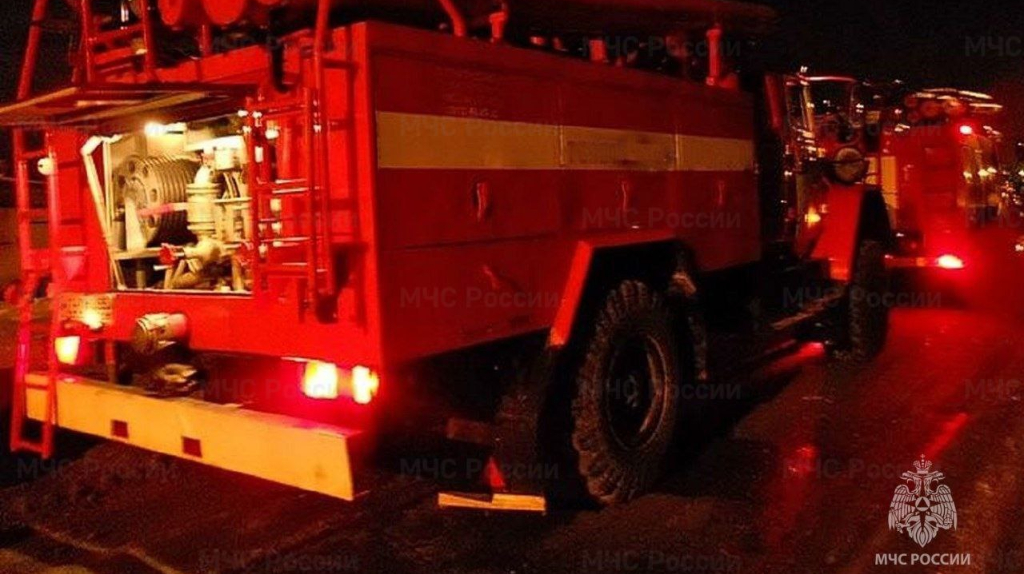 Пожар под Дятьково оставил деревенскую семью без имущества