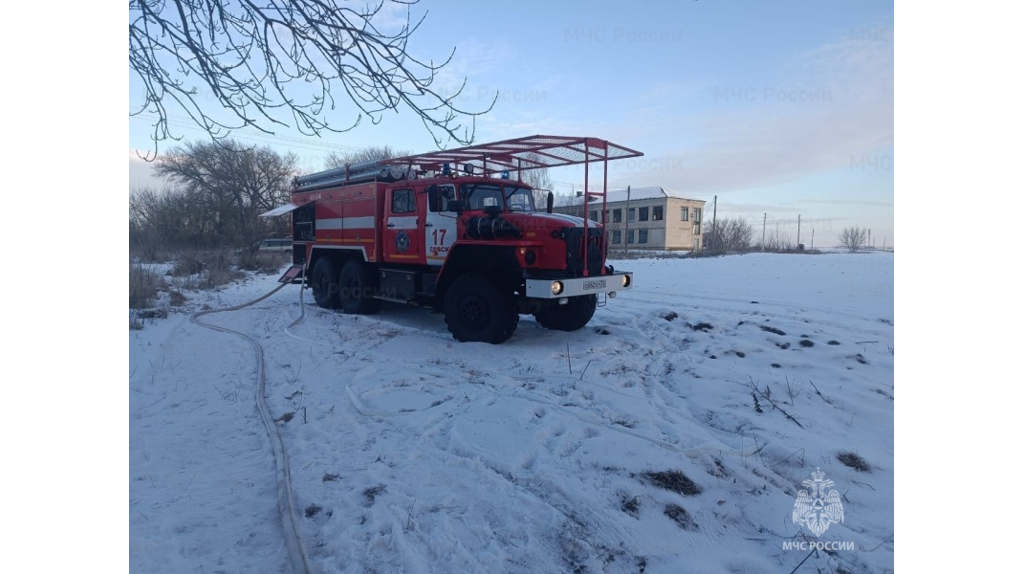 В Севском районе Брянской области сгорел жилой дом