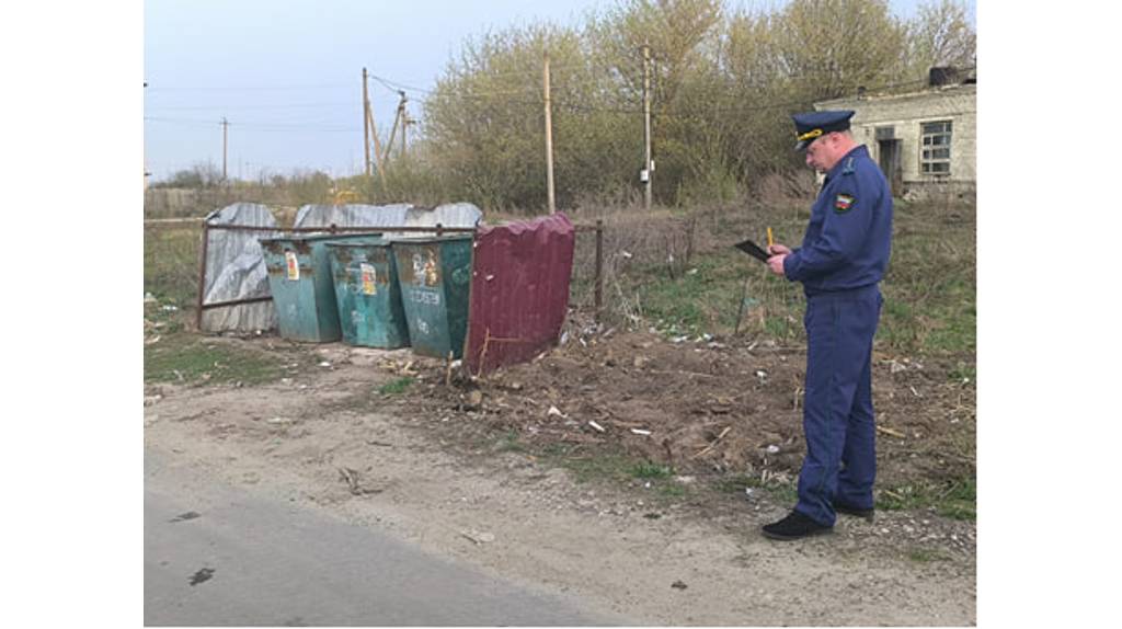 По требованию прокуратуры в Комаричах ликвидировали свалки 