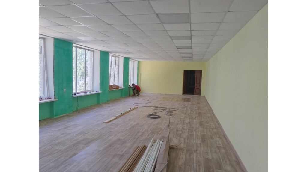 В Выгоничском районе Брянщины ремонтируют Орменский сельский Дом культуры