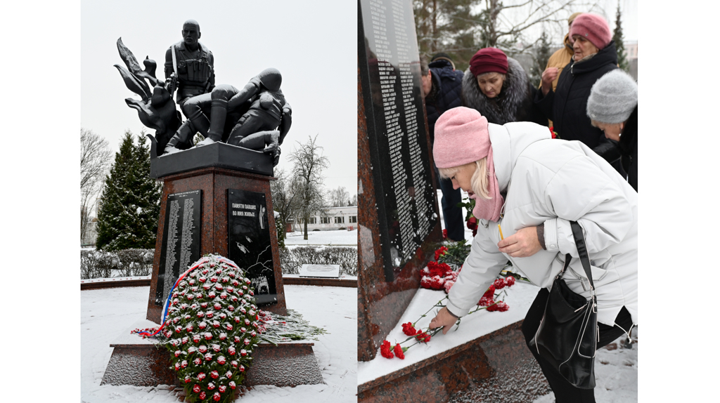 В годовщину первой Чеченской кампании в Брянске почтили память погибших воинов