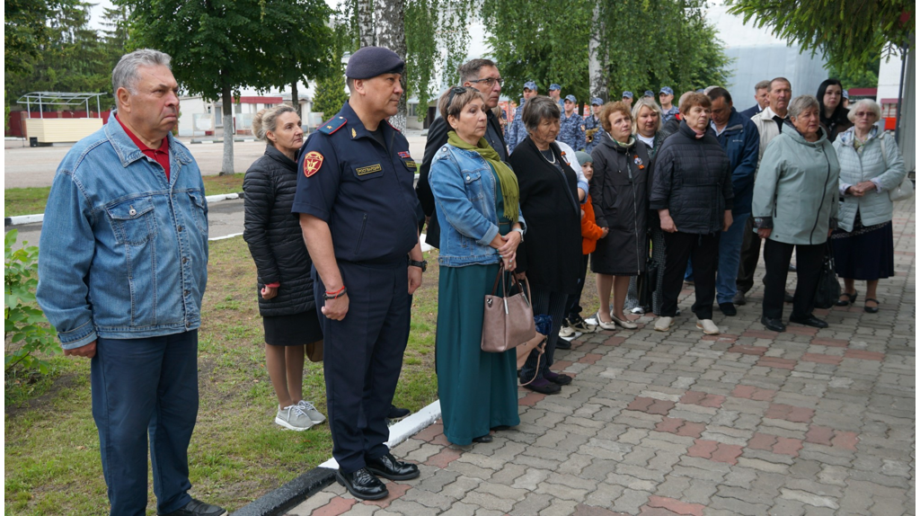 В Брянске открыли памятник погибшим сотрудникам войск правопорядка