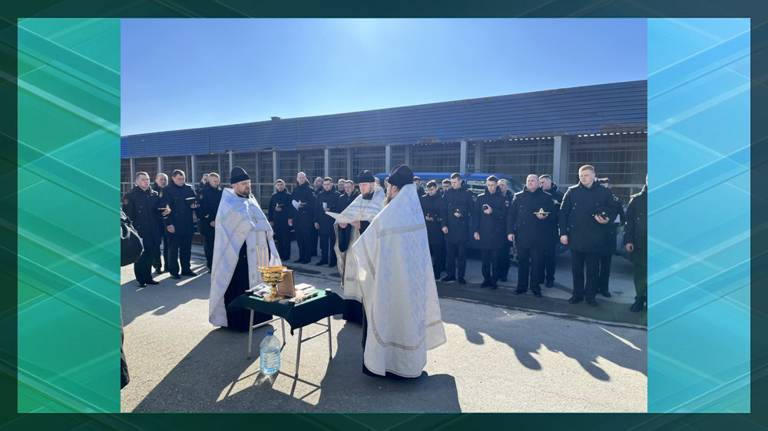 Брянские священники посетили военнослужащих Балтийского флота