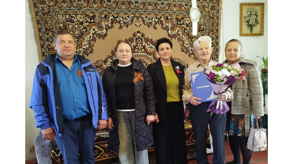 Ветерану Михаилу Пешкову присвоили звание «Почётный гражданин Красногорского района»