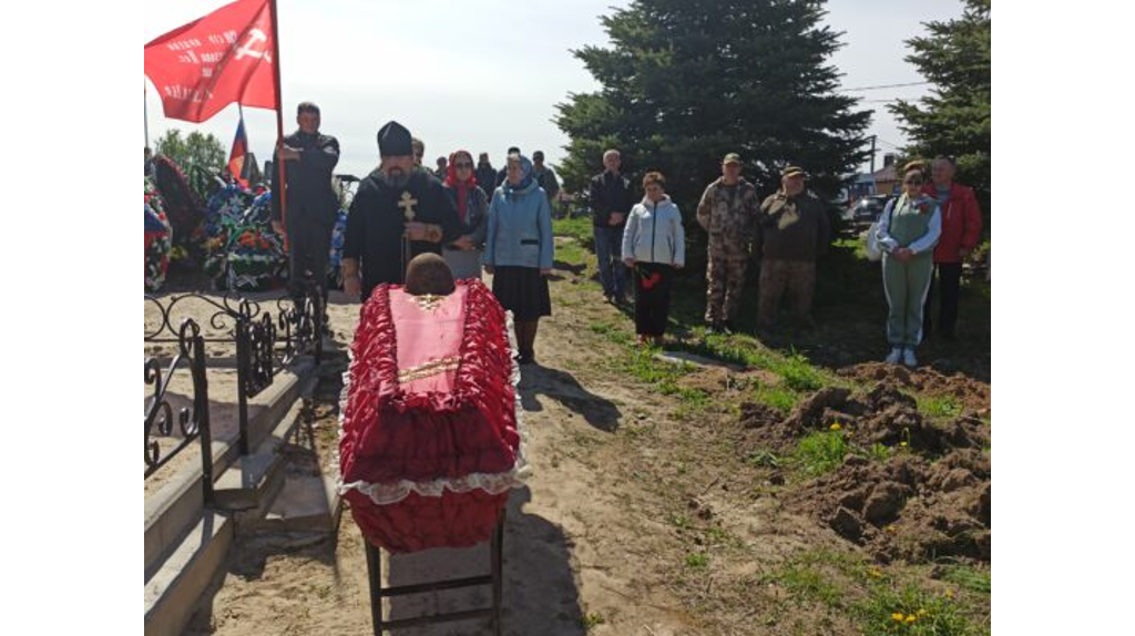 В Брянском районе перезахоронили останки неизвестного солдата