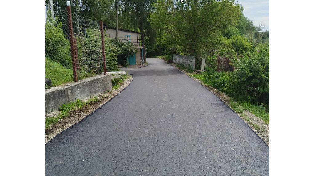 В брянском селе Кокино капитально отремонтировали улицу Озерную