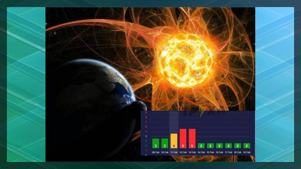 12 и 13 февраля брянцы ощутят на себе воздействие сильнейшей магнитной бури  