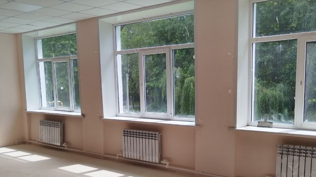 В Выгоничском районе Брянщины завершается капремонт Кокинской школы
