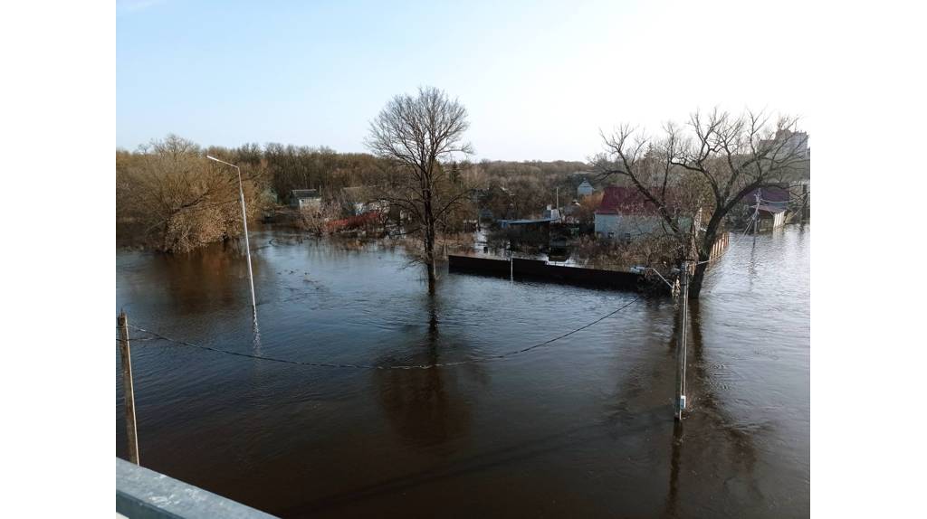 В Брянске половодье затопило два жилых дома