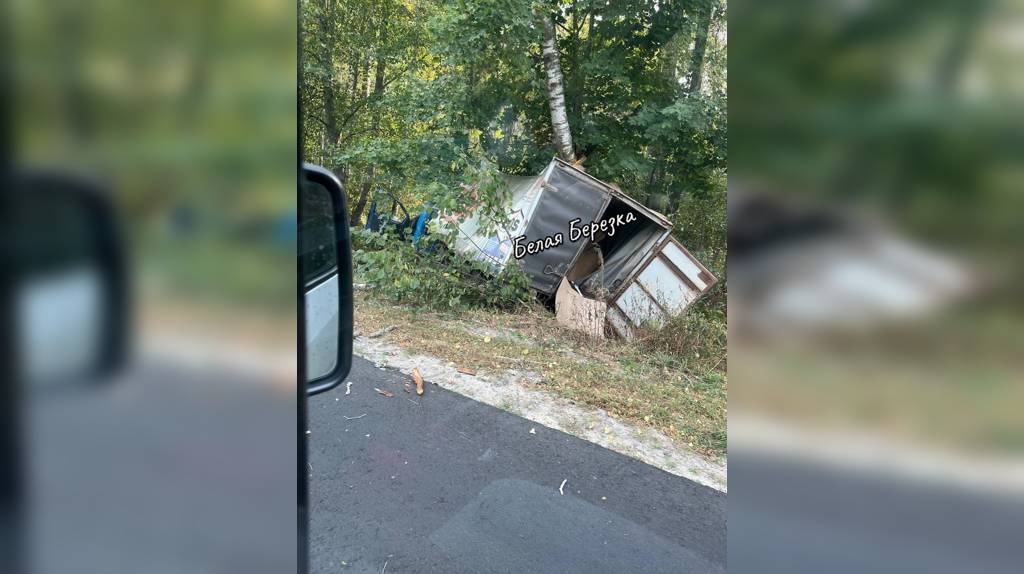 В брянском приграничье произошло ДТП с грузовиком