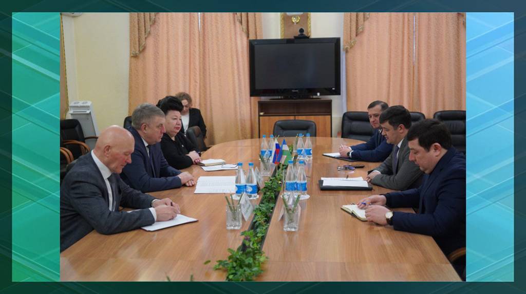 Брянский губернатор встретился с советником посольства Узбекистана в РФ