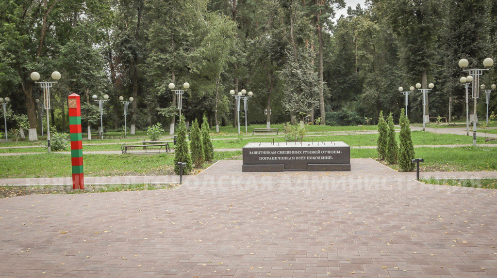 В Брянске наполовину сделали мемориал пограничникам в «Лесных сараях»
