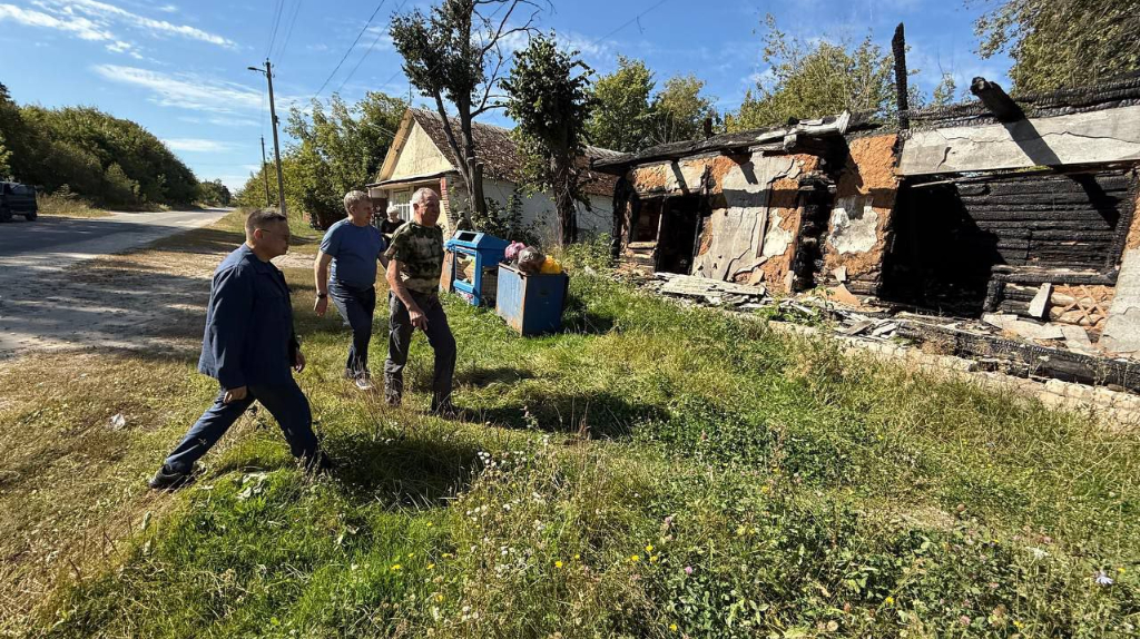 Губернатор Богомаз и глава Минстроя Файзуллин побывали в брянском приграничье
