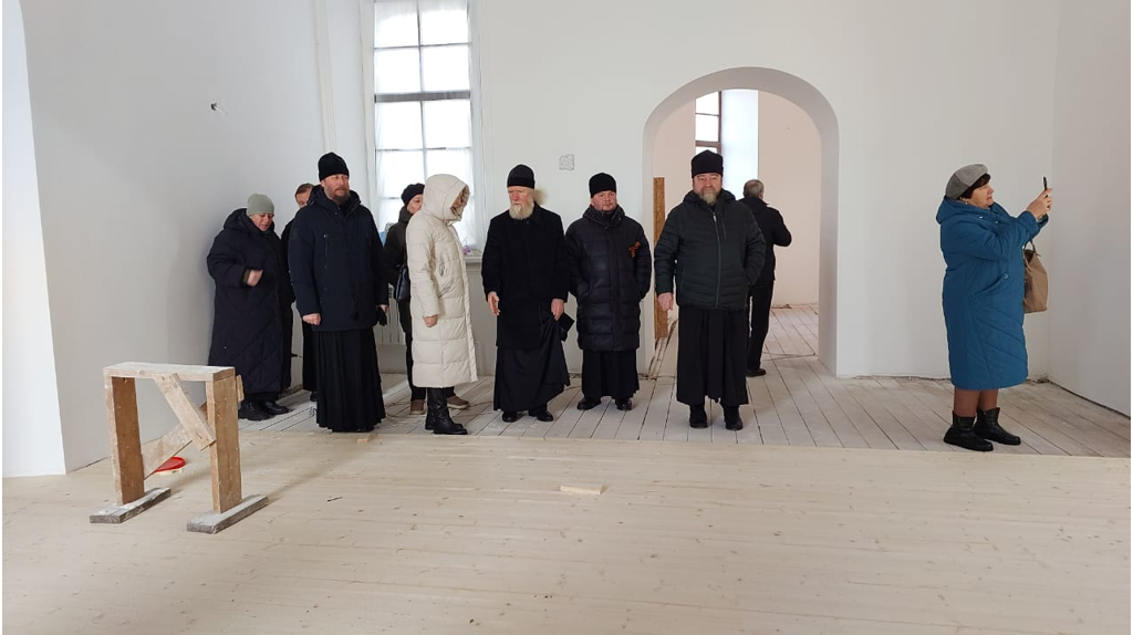 В Брасово продолжается реконструкция храма во имя святителя Василия Великого