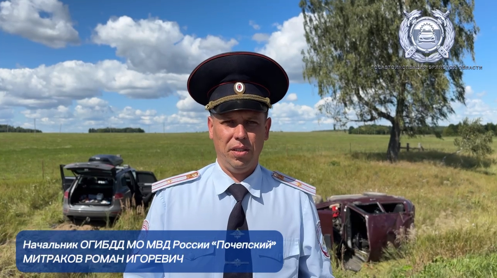 В смертельном ДТП в Почепском районе погиб 64-летний водитель