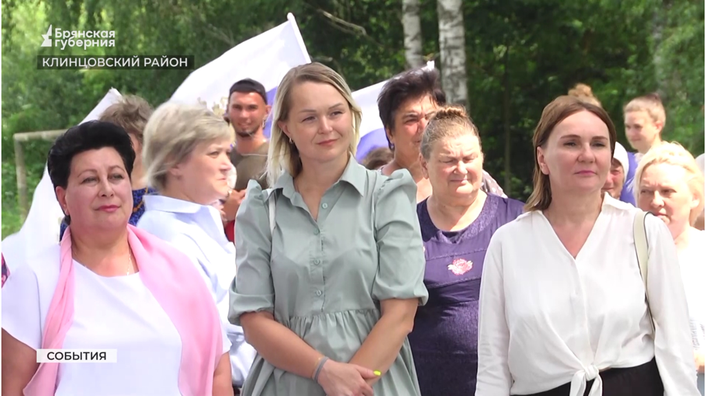 Село Медвёдово в Клинцовском районе продолжает хорошеть