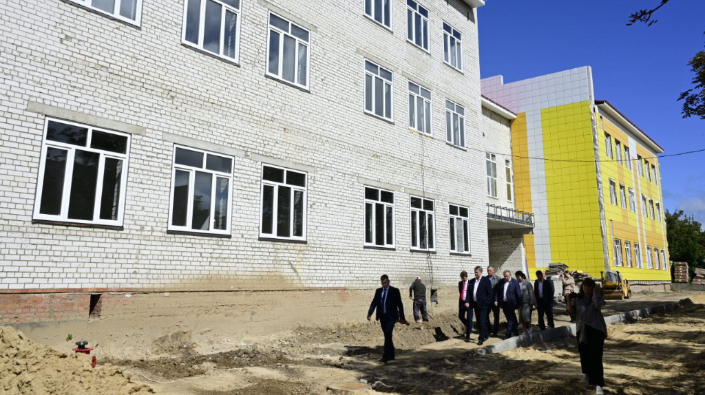 В Сураже откроется новая школа на 500 мест