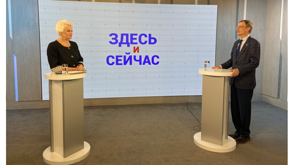 Член ЦИК Николай Левичев завершил трехдневный визит в студии «Брянской Губернии»