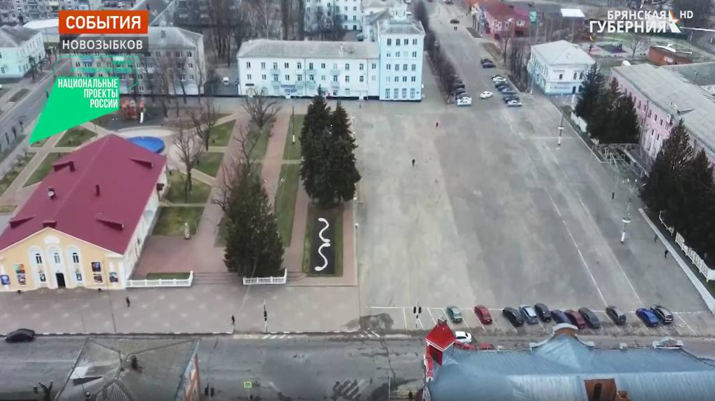 Жители Новозыбкова скоро увидят благоустроенной площадь Октябрьской революции
