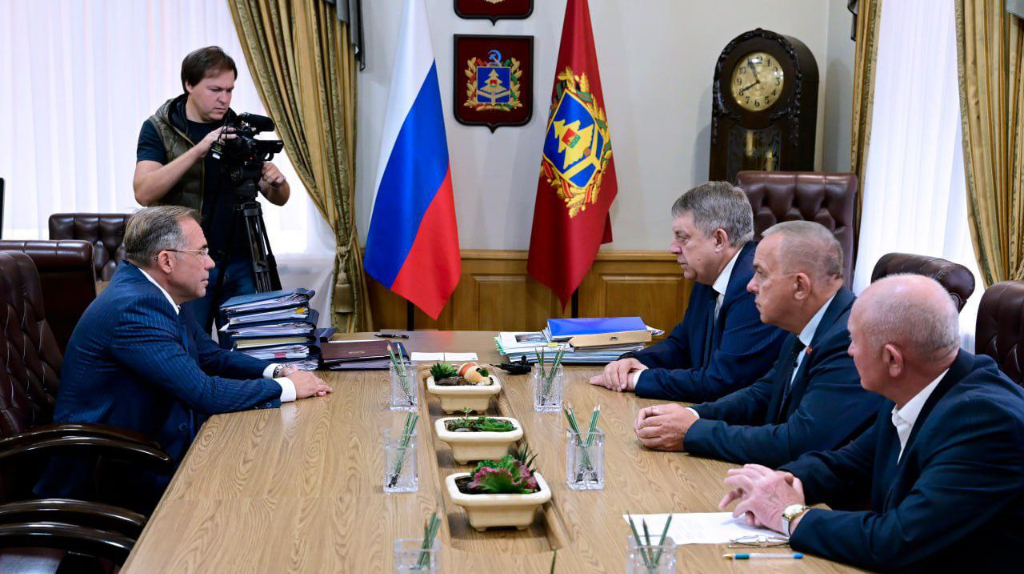 Богомаз встретился с главой межрегионального управления Росприроднадзора