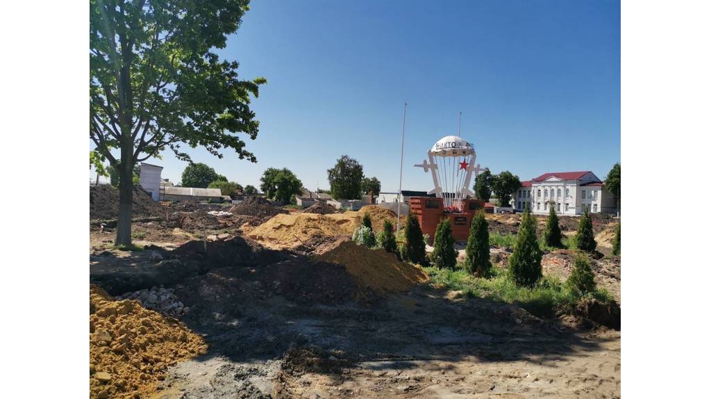 Обновлённый сквер «40 лет Победы» в Стародубе откроют к 22 сентября