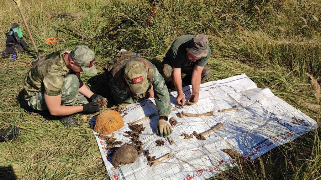 Брянские поисковики участвуют в военно-исторической экспедиции подо Ржевом