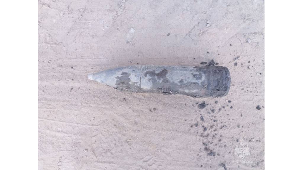В Почепе нашли артиллерийский снаряд