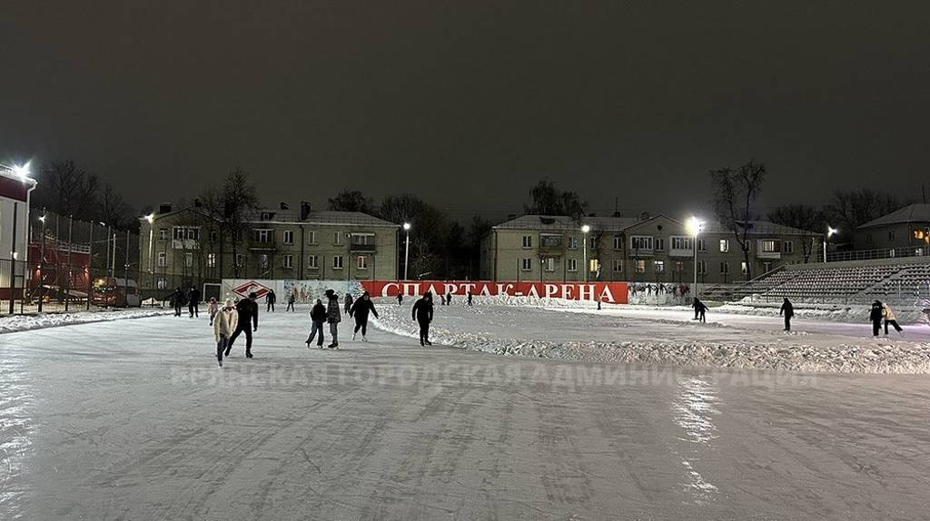 Где в Брянске покататься на коньках, лыжах и ватрушках