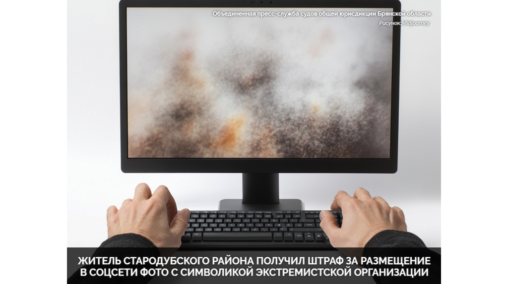 Жителя Стародуба оштрафовали за фото с символикой АУЭ