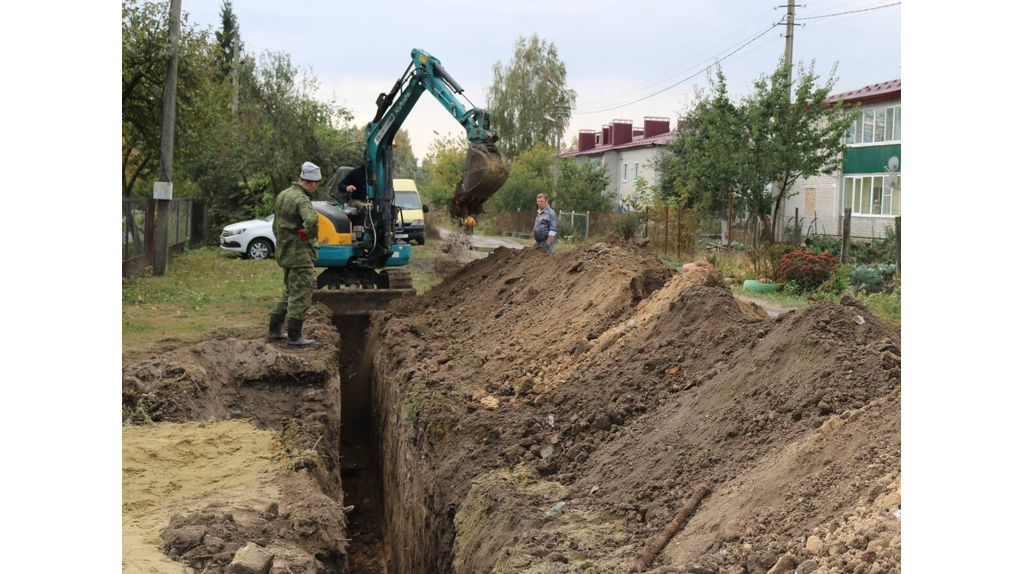 В брянском поселке Лопандино стартовал капремонт водопровода