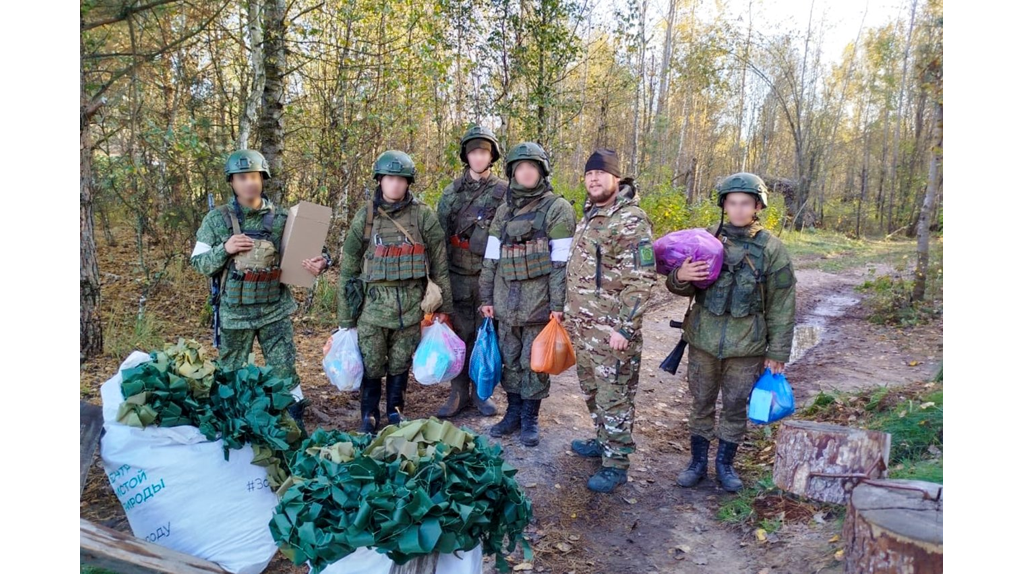 Брянский священник посетил расположение группировки войск «Север»