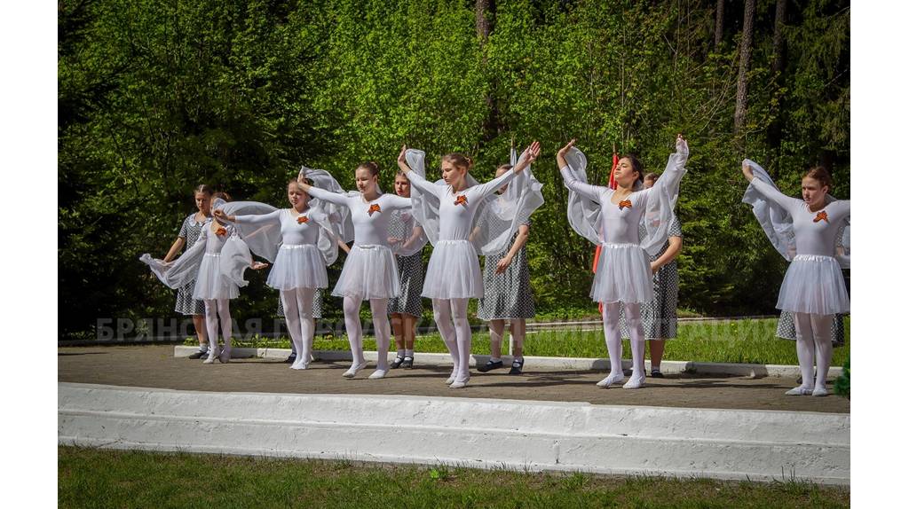 На стоянке Виноградова под Брянском прошел торжественный митинг