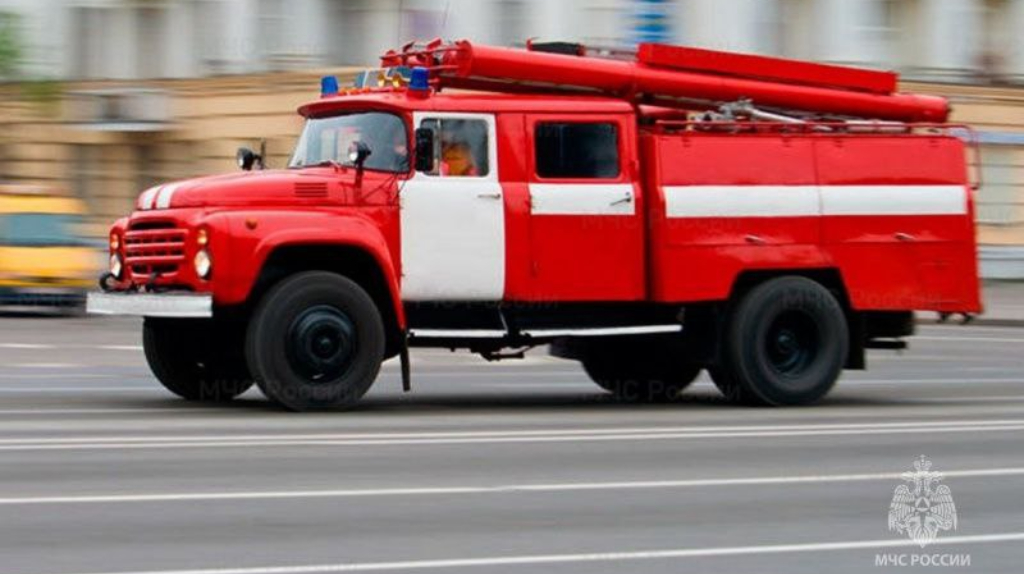 На улице Котовского в Брянске загорелся Hyundai